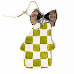 Adorno de Navidad MacLé - Serie casitas de porcelana