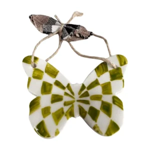 Adorno de Navidad MacLé - Mariposas de porcelana artesanal